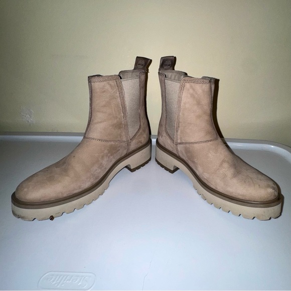 Timberland Carnaby Cool Mid Chelsea Ankle Boot in Nubuck Leather - Picture 9 of 10